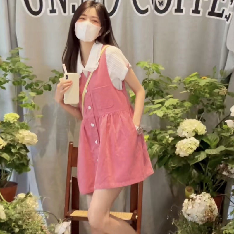 Jiashucheng Đầm Chữ A Không Tay Phong Cách Retro Thời Trang Mùa Hè Dành Cho Nữ