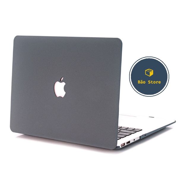 [ TẶNG MIẾNG DÁN MÀN HÌNH VÀ NÚT CHỐNG BỤI ] Ốp Macbook & Phủ Phím MacBook Màu Xám ( Grey ) Full Đời Máy | BigBuy360 - bigbuy360.vn