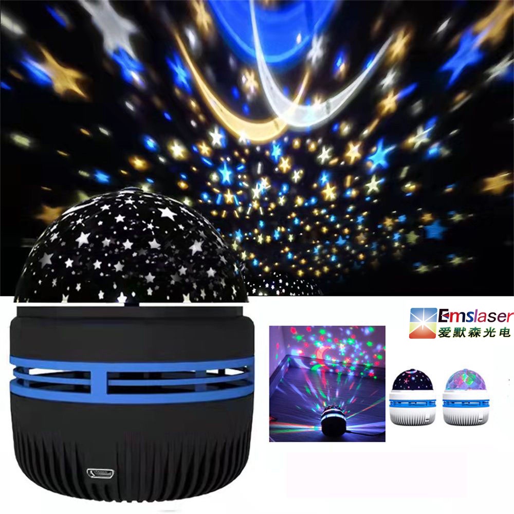 Đèn led Chiếu Sân Khấu mini Hình Bầu Trời Đầy Sao Nhiều Màu Sắc