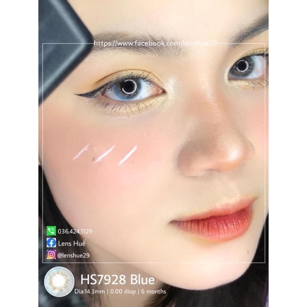 MẪU LENS XANH NGỌC SN0019 GIÃN NHỎ