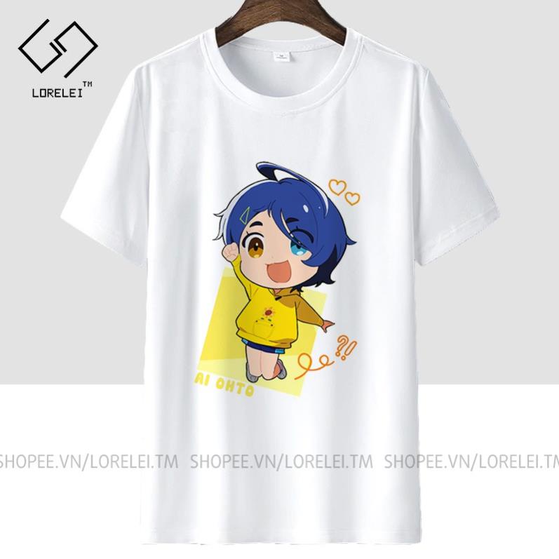 Áo thun Wonder Egg Priority Chibi Collections ngắn tay