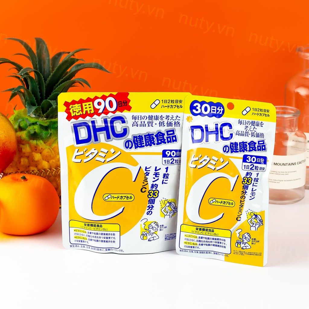 Viên Uống Bổ Sung Vitamin C DHC Vitamin C (60 viên)
