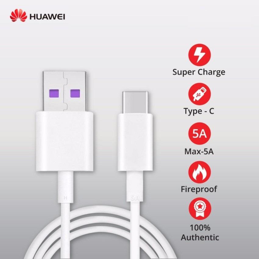 [Mã 2404EL10K giảm 10K đơn 20K] Dây Cáp Sạc Huawei Type-C Hổ Trợ Sạc Nhanh Dài 1 Mét