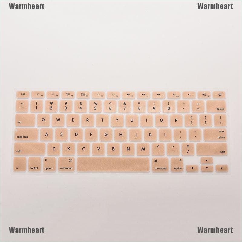 Warmheart Silicone Keyboard Skin Cover Case for Macbook Air Pro 13" 15" 17" Inch