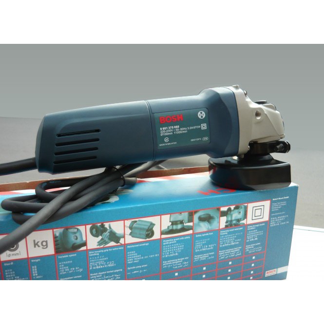 Máy mài , máy cắt cầm tay BOSCH GWS 6-100 lõi đồng 670W - Máy cắt sắt bosch