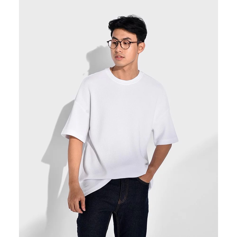 ROUTINE Áo Thun Nam Polo Tay Ngắn cổ tròn 10S20TSH0092