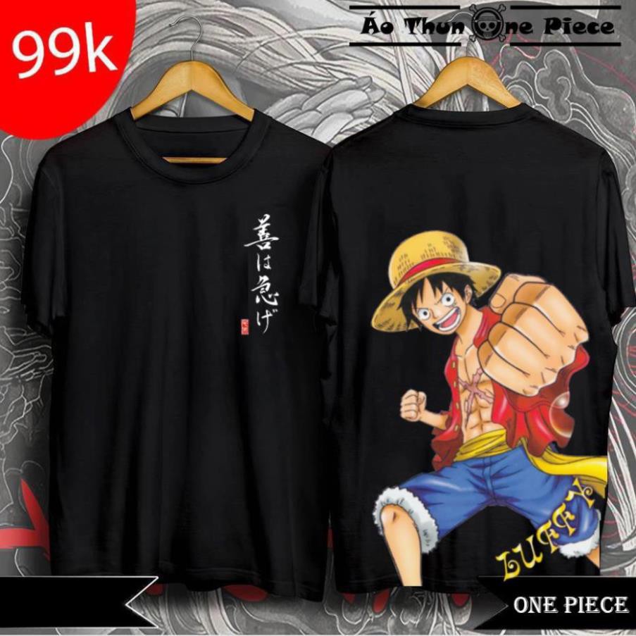 🔥Áo One Piece🔥 SALE Áo phông in hình Luffy - Zoro One Piece đẹp siêu ngầu giá siêu rẻ nhất vịnh bắc bộ | BigBuy360 - bigbuy360.vn