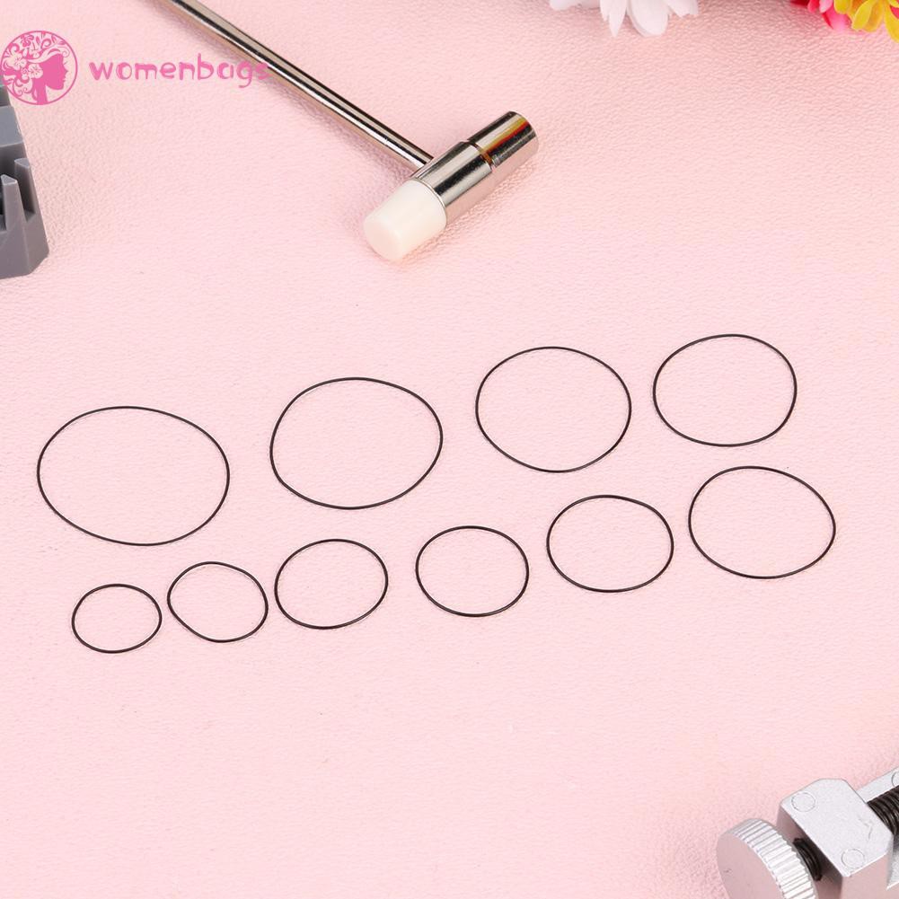 READYWB❀200pcs Waterproof O-Ring Watch Back Seal Cover Gaskets Watch Repair Tool