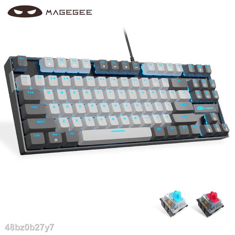 XẢ KHO Bàn Phím Cơ Chơi Game Magegee MK-Star 87 Phím Có Đèn Nền LED Thời Trang Chất Lượng Cao