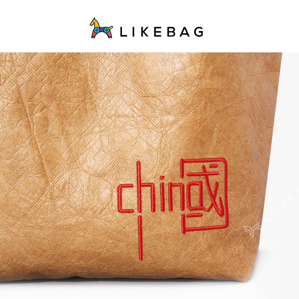 Túi xách nữ đeo chéo thời trang LIKEBAG Tote chất liệu Dupont lên form đẹp 218NPZ1001 - LIBAGI