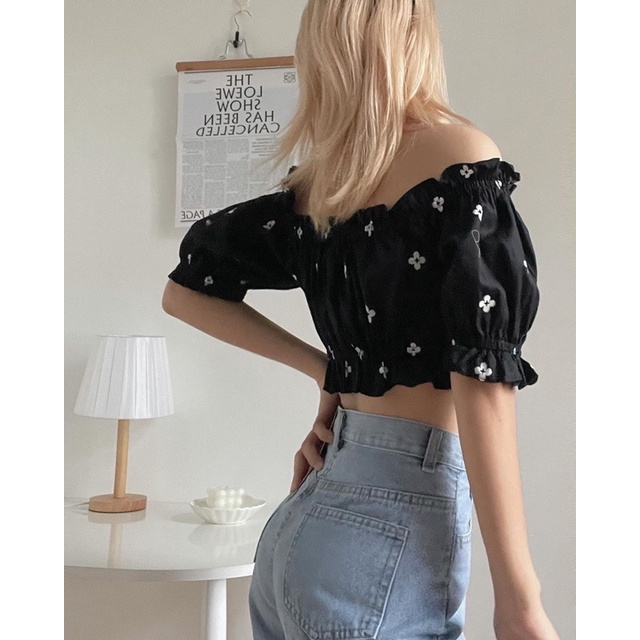 Áo Yoona Top hoa 18made ✿ 𝐁𝐲 𝐄𝐢𝐠𝐡𝐭𝐞𝐞𝐧 𝐀𝐠𝐚𝐢𝐧