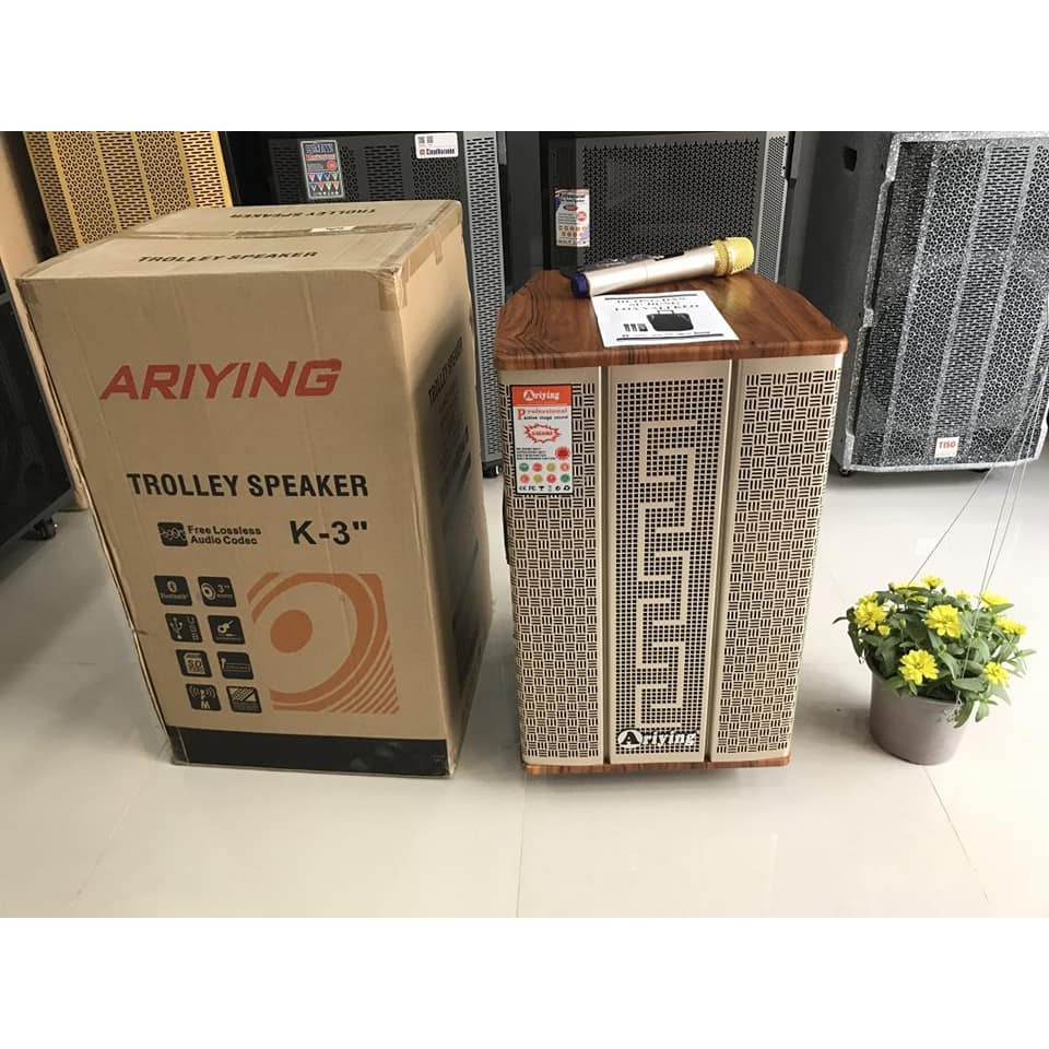 Loa Kéo TISO Công Suất Lớn – THÙNG GỖ 3 TẤC – Model K317 2020