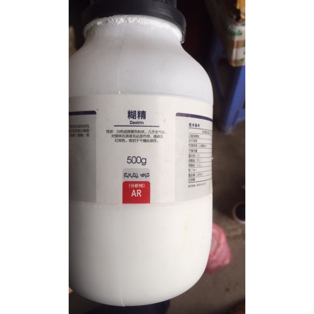 Hóa chất dextrin lọ 500g