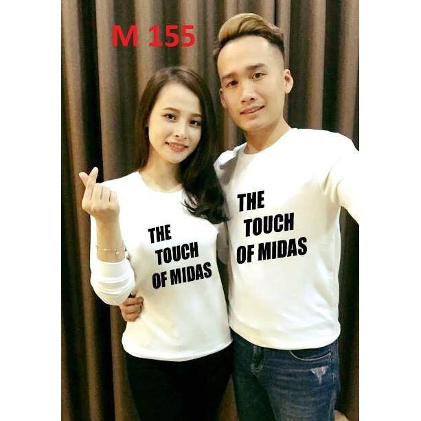áo cặp dài tay cá tính