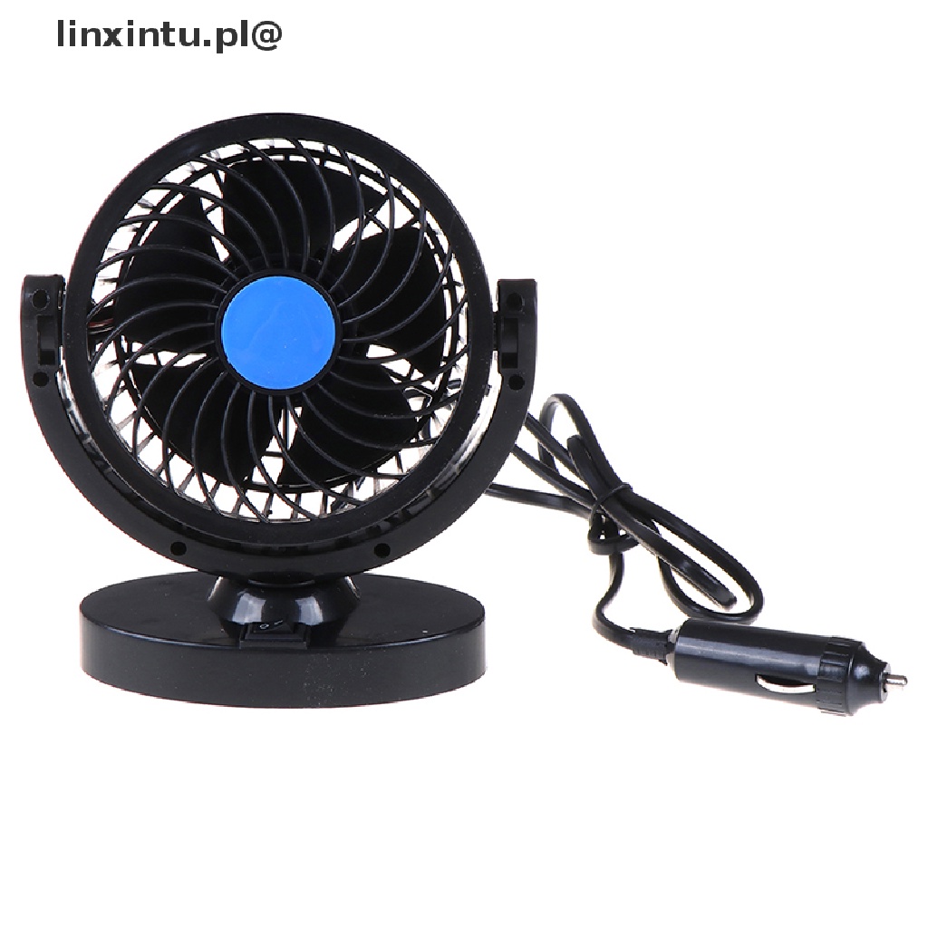 linxintu.pl@ 6inch Single Head 12V Mini Car Fan Portable Vehicle Truck Auto Cooling Cooler *On sale