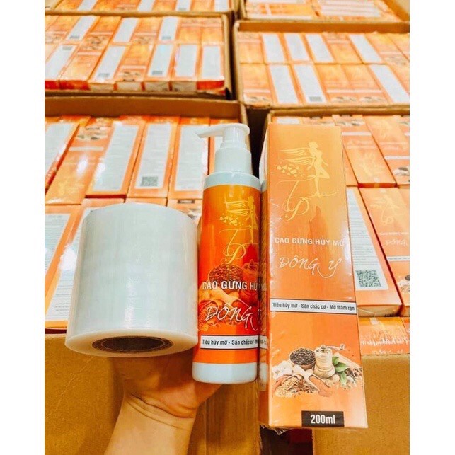Kem tan mỡ, Cao gừng hủy mỡ Đông y giảm mỡ bụng, đùi, bắp tay bắp chân, dùng cho toàn thân - Loại bỏ thâm rạn da