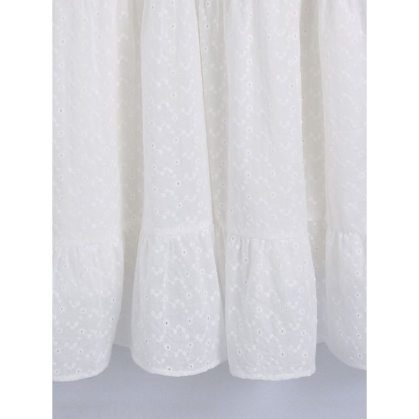 ĐẦM MAXI DÀI THÊU HOA ZARA XUẤT XỊN TQXK