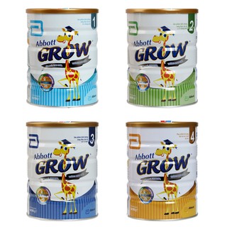 Sữa bột Abbott Grow 1,2,3,4 900g
