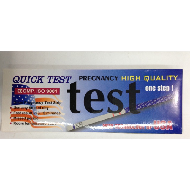 Que thử thai quick test