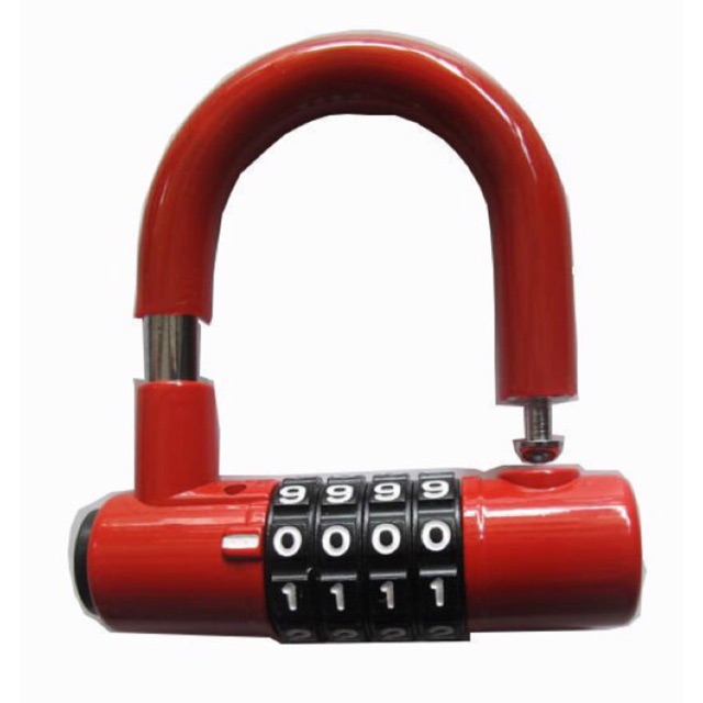Ổ khoá chữ U mini 4 số chống gỉ