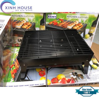 BẾP NƯỚNG THAN HOA VUÔNG CAO CẤP
