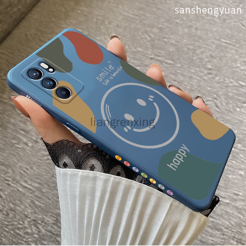Ốp Điện Thoại Silicone Mềm Màu Trơn Cho oppo reno 6 oppo a16 oppo reno 6z 5g reno6 z 5g