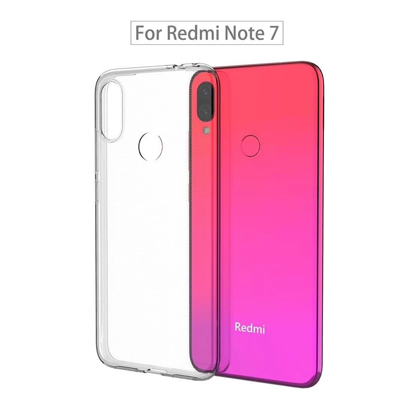 Ốp Điện Thoại TPU Dẻo Trong Suốt Thời Trang Cho Xiaomi Redmi Note 8 7 6 5 Pro 5 Plus S2 6A 5A 7A 8A Mi A3 Max 3