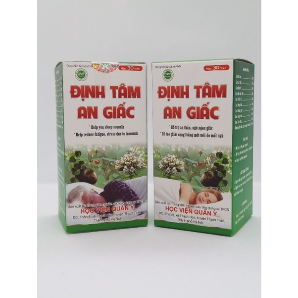 Định Tâm An Giấc - Học viện Quân Y - Hỗ Trợ Người Mất Ngủ