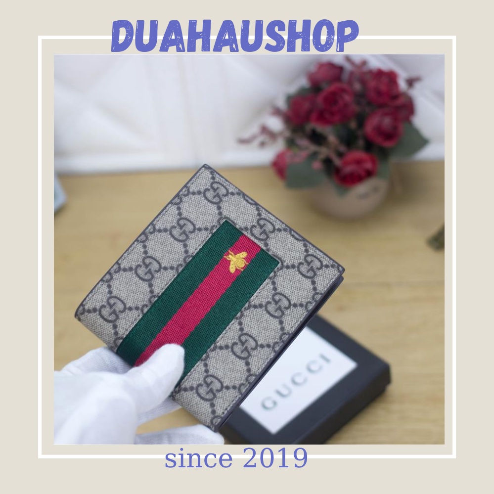 Ví Nam GC Da Thật Thêu Ong Duahaushop2019 DH1174