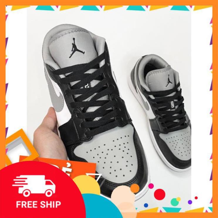 Giày Thể thao Jordan low xám khói cao cấp (tặng box) | BigBuy360 - bigbuy360.vn