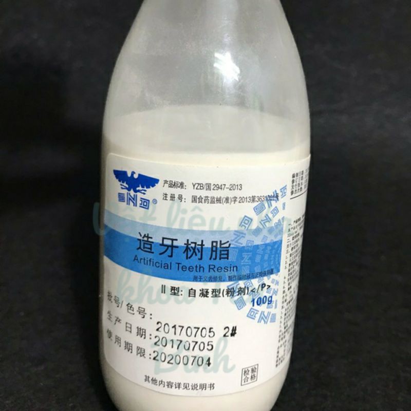 Bột tự cứng nha khoa
