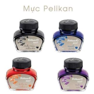 Combo 2 mực pelikan 2 bút 368, 15 ngòi 368