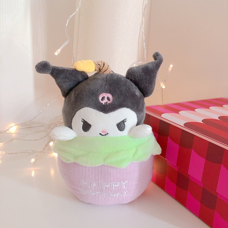 Thú Nhồi Bông Hình Nhân Vật Sanrio My Melody Kuromi Đáng Yêu Dùng Làm Quà Tặng Sinh Nhật