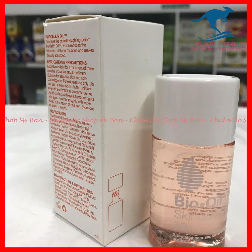 Tinh Dầu Bio-Oil Mờ Sẹo Và Giảm Rạn Da (25ml, 60ml,125ml, 200ml)