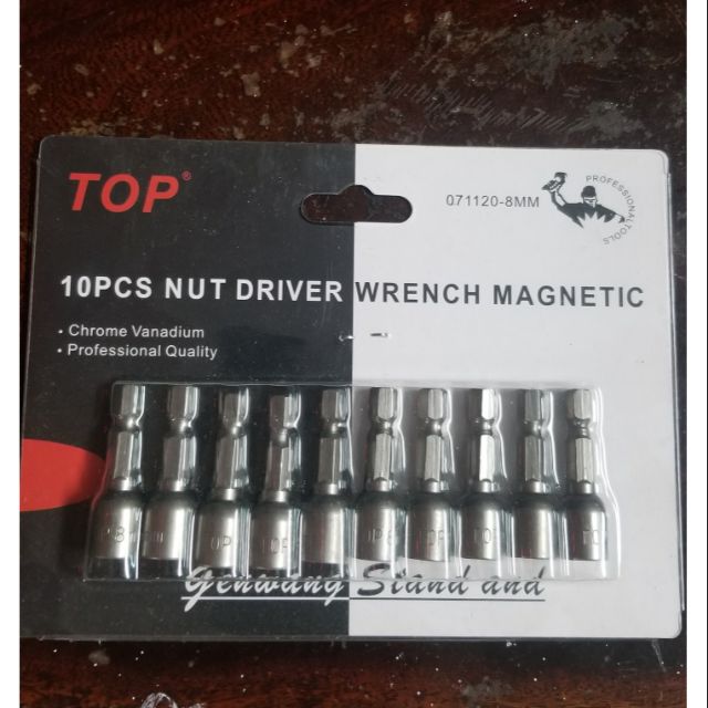 Đầu tôn top 8mm 1 vỉ 10 cây