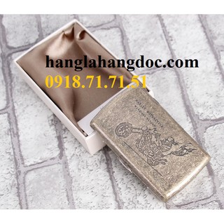 Hộp thuốc lá kim loại đựng 12 điếu, phong cách vintage cổ điển, cá tính & sang trọng