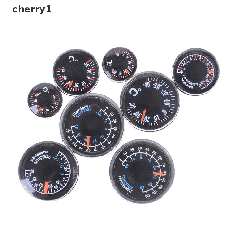 Nhiệt Kế Nhựa Hình Tròn 1 15mm 20mm 25mm 27mm