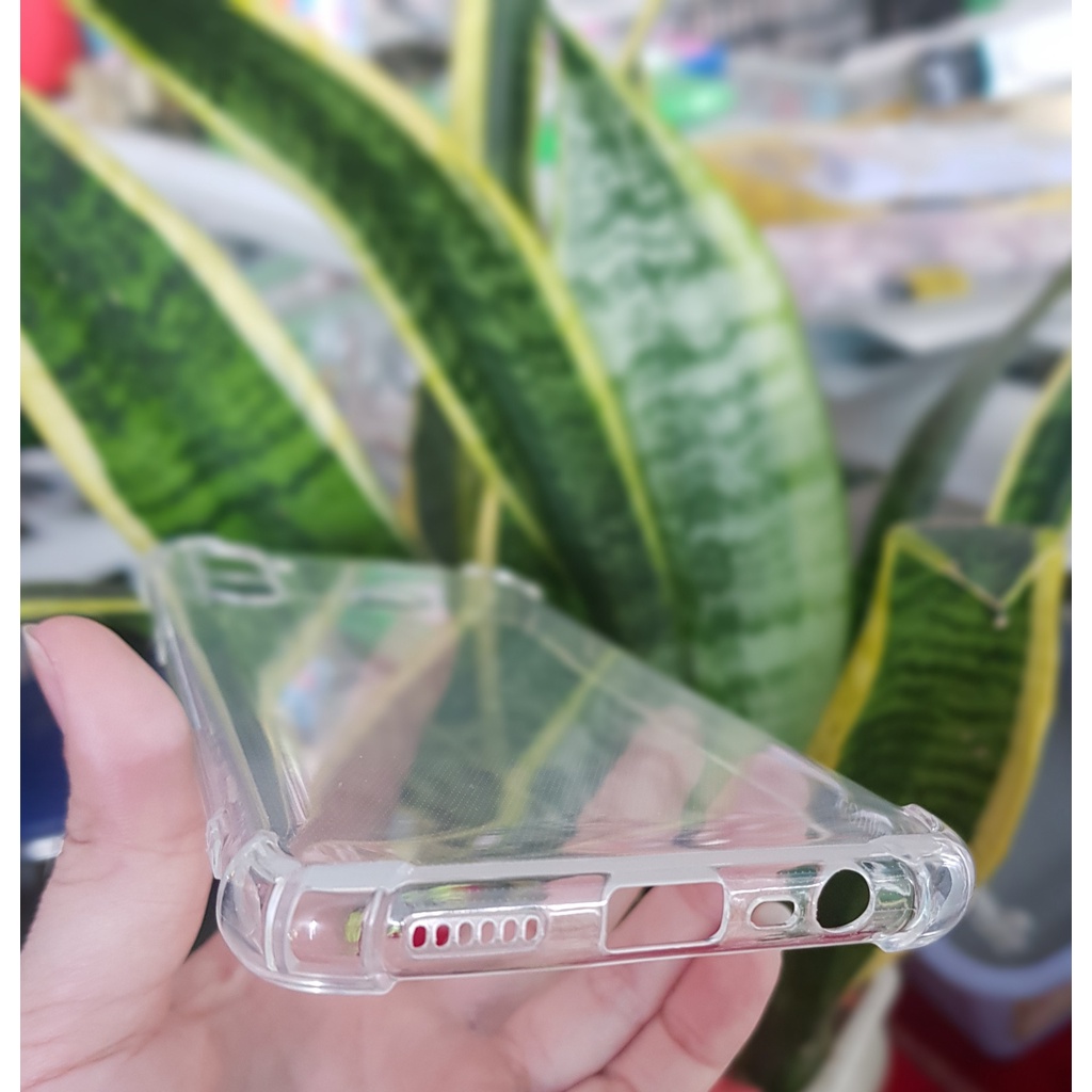 Ốp lưng dẻo trong suốt chống sốc 4 góc bảo vệ camera cho Realme 5/5i/C3/6/6 Pro/7i/X
