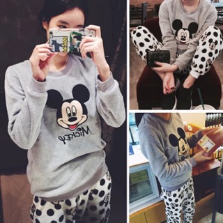 SET ĐỒ BỘ LÔNG NHUNG CUTE MỀM MỊN, ẤM ÁP