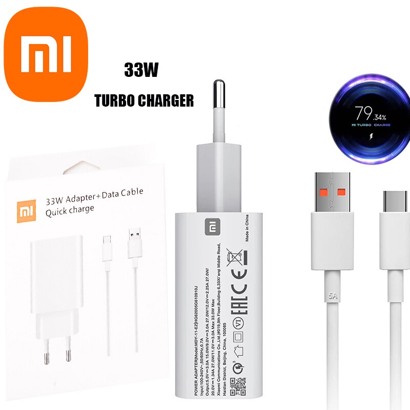Bô Sạc Xiaomi 33W,55W,67W Chính Hãng Sạc Nhanh | Fullbox | Cổng USB | Dùng Cho IP, Xiaomi, Samsung - Bảo Hành 6 tháng