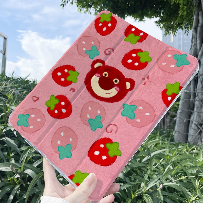 Ốp Máy Tính Bảng Có Giá Đỡ Gập Ba Kích Thước 10.2 Inch Cho Ipad 5/6/7/8/9th Gen Mini4/5/6 Air1/2/3/4/5 Pro 10.5‘’ 11'' 2018 2020 2021