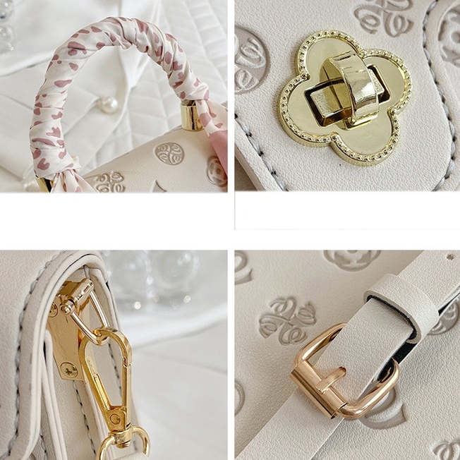 Túi tự đan thời trang HALA túi handmade nữ chất liệu da PU phong cách đeo vai trẻ trung năng động