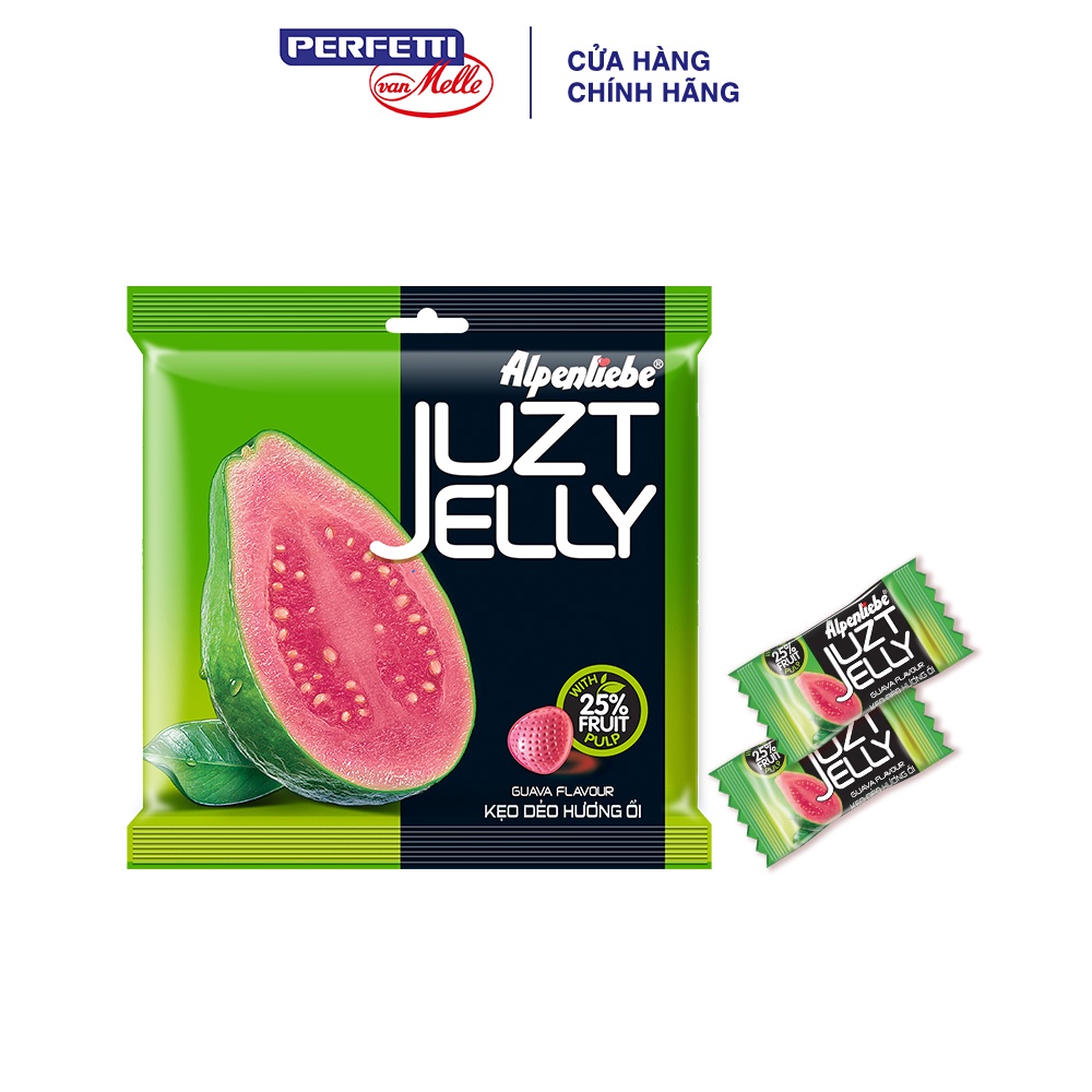 Kẹo Dẻo Alpenliebe Juzt Jelly Vị Ổi - 166.5g