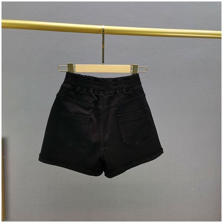 Quần short nữ đính đá thời trang phong cách châu Âu cho nữ