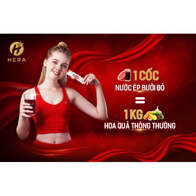 Nano Bưởi Đỏ Nước Ép Bưởi Đỏ Hera Chính Hãng