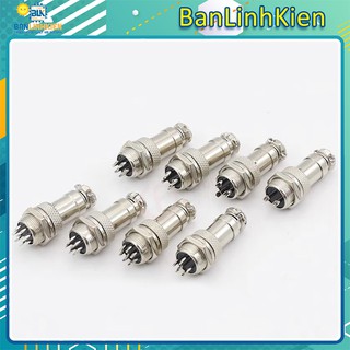 Bộ jack gx16 2p-10p đực cái