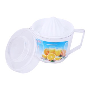 Dụng cụ vắt cam trong suốt Việt Nhật có lưới lọc, nắp đậy kèm ca đong định mức