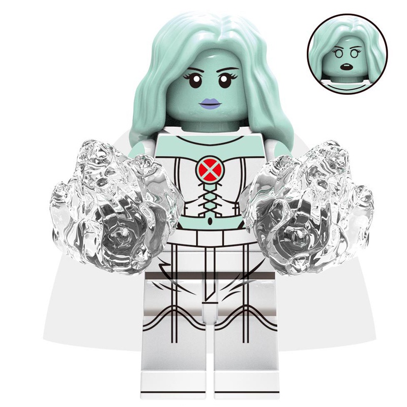 X Mô Hình Đồ Chơi Lắp Ráp Nhân Vật Người Phượng Hoàng Băng Giá Màu Trắng X0277