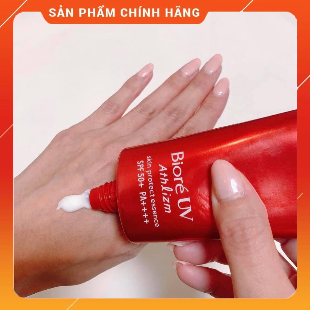 [MẪU MỚI - Hàng Nhật Nội Địa] Kem Chống Nắng Kao BIORE UV Athlizm Skin Protect Essence/ Milk SPF50+ PA++++ 70gr/ 65