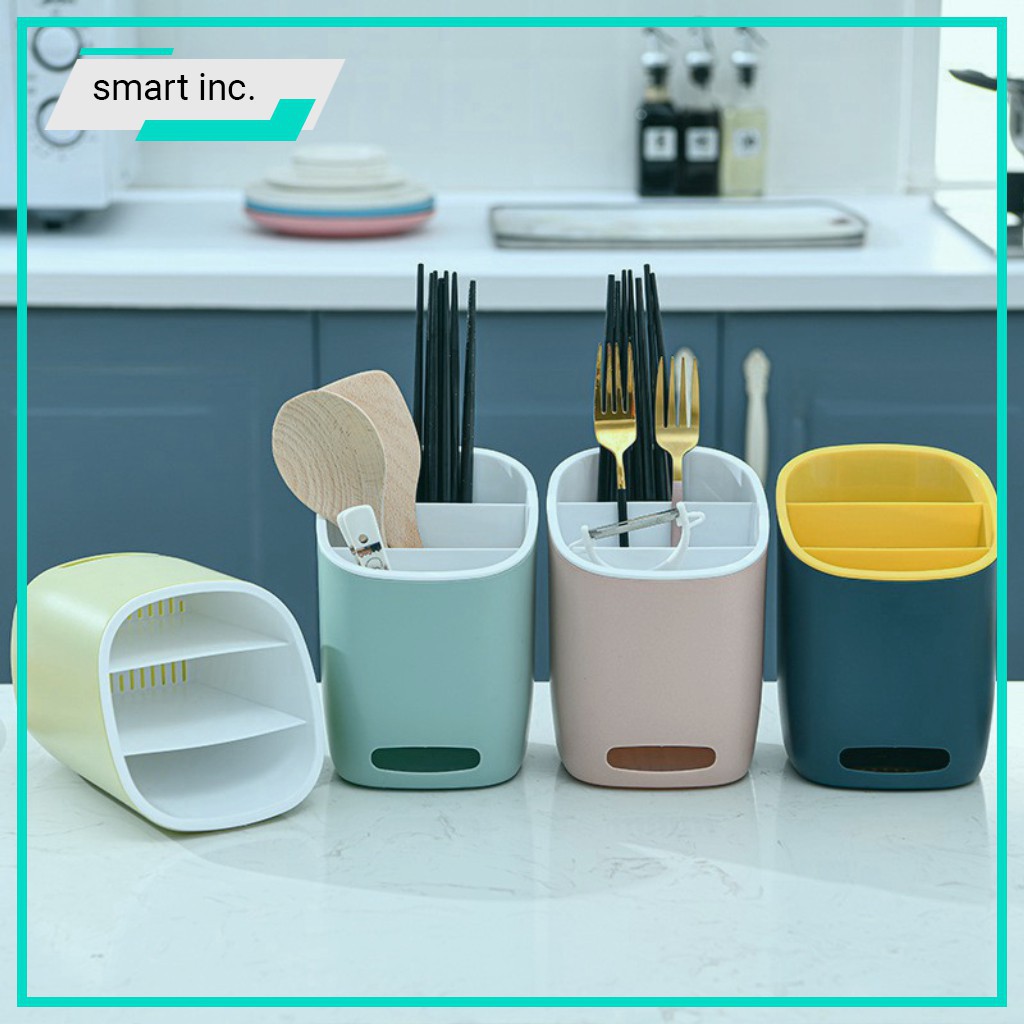 [TẶNG QUÀ 0Đ] Hộp Ống Đựng Muỗng Đũa Thìa Nhà Bếp Hộp Cắm Bút Viết Giá Rổ Kệ Cắm Để Dao Kéo Muỗng Đũa Nĩa Khay Đa Năng.. | BigBuy360 - bigbuy360.vn